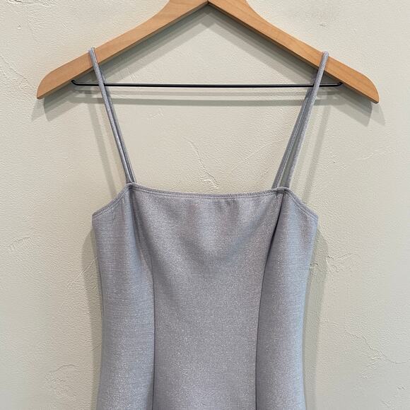 Reformation Crawford Mini Dress Silver Metallic -
Size: Small - Picture 8 of 12